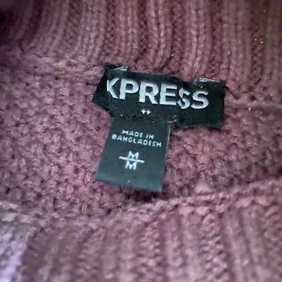 M Express Turtle Neck Mid Sleeve Sweater - Picture 5 of 6